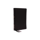 Kjv, Thinline Bible, Large Print, Premium Goatskin Leather, Black, Premier Collection, Red Letter, Comfort Print: Holy Bible, King James Version