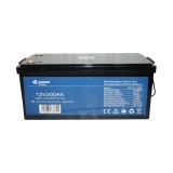 Baterie Li-ion LiFePO4 12.8V, 200Ah cu BMS, Bluetooth, LCD display si protectie temperatura, IP65 Breckner Germany