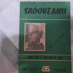 Sadoveanu (antologie comentata) de Florea Firan si Const.M.Popa