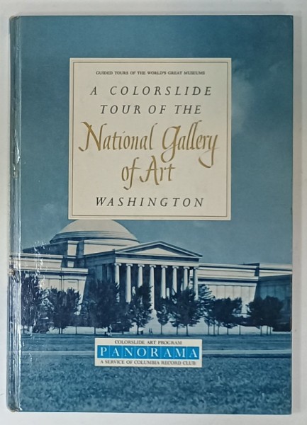 A COLORSLIDE TOUR OF THE NATIONAL GALLERY OF ART , WASHINGTON , 32 MASTERPIECES ...1960, DISC VINIL INCLUS *
