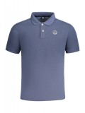 Cumpara ieftin Tricou polo barbati, cu mini logo brodat, Regular fit, Albastru (Marime: S), North Sails