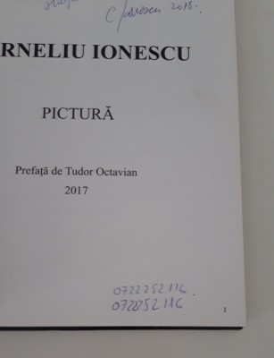 Album pictura Corneliu Ionescu Gratie si feminitate autograf foto
