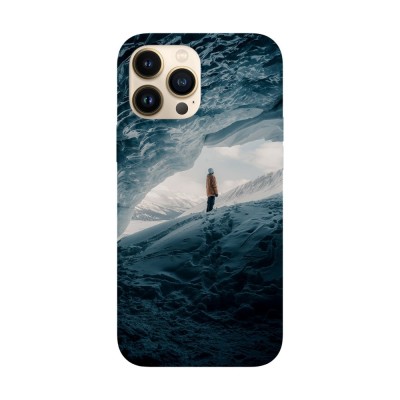 Husa compatibila cu Apple iPhone 14 Plus model Snow cave, Silicon, TPU, Viceversa foto