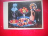 HOPCT 23585 NATURA MOARTA- I MASHKOV 1881-1944 RUSIA --MUZEE - CP PICTURA --NECIRCULATAMUNTII