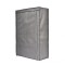 Dulap pentru haine din material textil, cu structura metalica, 105 x 45 x 160 cm
