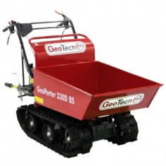 Roaba cu senile GeoTech 300D, motor Briggs &amp; Stratton, 7 CP, 4 viteze, container basculabil, max 300 kg