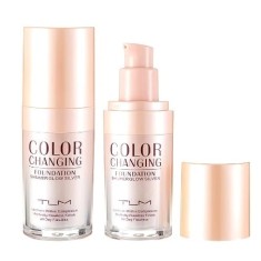 Fond de Ten Stralucitor, TLM, Color Changing, Shimmer Glow Silver, 30 ml