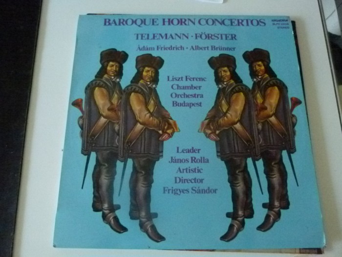 Telemann, Forster - Frigyes Sandor