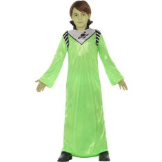 Costum Extraterestru Little Green Man 7-9 Ani