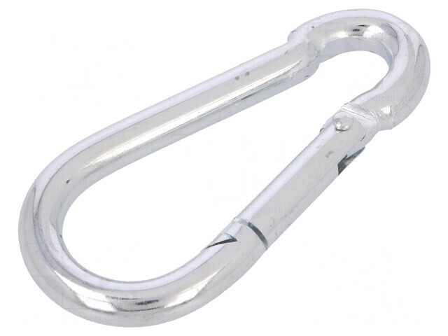 Carabină Oțel Zincat 80mm 8mm pentru Cabluri