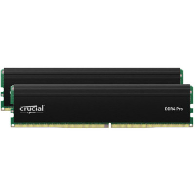 Memorii Crucial Pro Black 64GB(2x32GB), DDR4-3200Mhz, CL22, Dual Channel foto