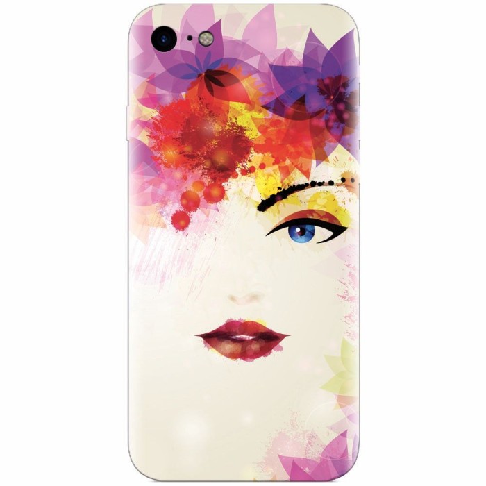 Husa silicon pentru Apple Iphone 6 / 6S, Pretty Face