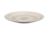 Cumpara ieftin Set 6 farfurii piatra alba bronz Braga &Oslash;27x5,5h