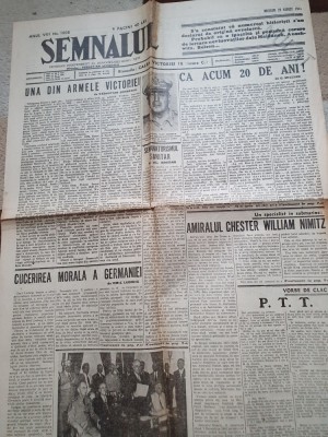 semnalul 29 august 1945-truman anunta capiturarea japoniei,cucerirea germaniei foto