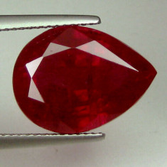 Rubin 13.45 ct picatura foto