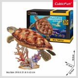 Cumpara ieftin CUBICFUN - PUZZLE 3D TESTOASA MARINA 31 PIESE