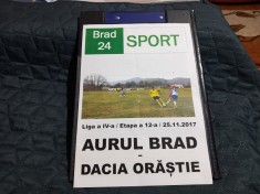 Program Aurul Brad - Dacia Orastie