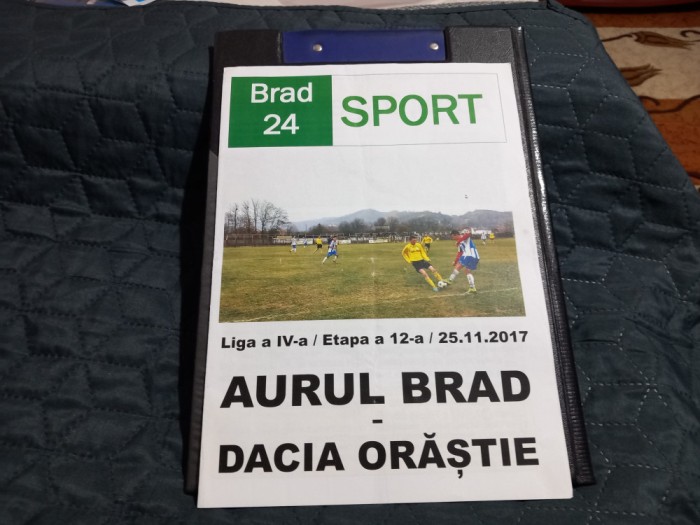 Program Aurul Brad - Dacia Orastie