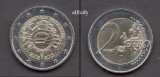 GERMANIA 2 euro 2012 D, 10 ani de euro