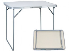 Masuta Pliabila din Aluminiu pentru Camping sau Picnic, Dimensiuni 80x60x70cm foto