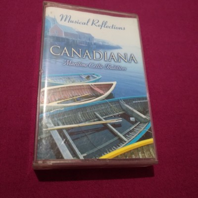CASETA AUDIO CANADIAMA-MARITIME CELTIC TRADITIONS RARA!! ORIGINALA foto