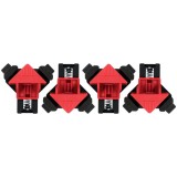 Yato YT-64300 - Set cleme unghiulare cu arc 4 bucati