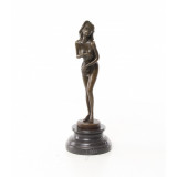 Nud-statueta din bronz pe un soclu din marmura EC-1, Nuduri