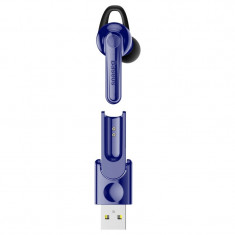 Casca Bluetooth Baseus Magnetic USB Charging Station, Albastru foto