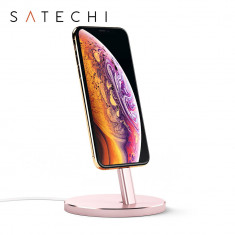 Stand incarcare Satechi pentru iPhone, Aluminiu foto