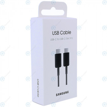 Cablu USB de date Samsung tip C 5A negru (Blister UE) EP-DN975BBEGWW foto