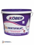 Vopsea Kober Zertifikat Plus superlavabila cu ioni de argint 15 Litri + Amorsa Cadou