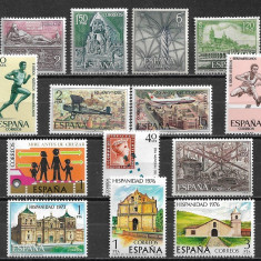 C2557 - lot timbre nestampilate MNH Spania