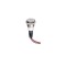 Intrerupator buton SW 1 ON-OFF cu retinere metal 12mm 12-24V LED albastru