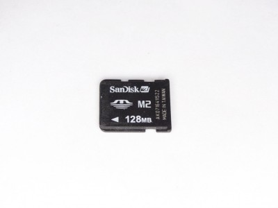 Card memorie M2 128 MB SanDisk foto