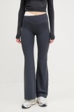 P.E Nation leggins de antrenament Wander culoarea negru, cu imprimeu, 252G131