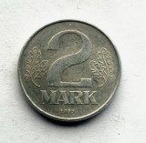 Germania 2 Mark 1977 marci RDG km # 48 moneda aluminiu