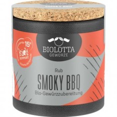 Mix de condimente afumate pentru gratar bio BioLotta, 70g foto