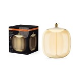 Bec LED decorativ Osram Vintage Big Oval W250 Amber, E27, 12 W, 550 lm, lumina calda 1800 K, dimabil