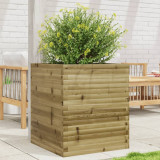 Jardiniera de gradina, 60x60x68,5 cm, lemn de pin impregnat GartenMobel Dekor, vidaXL