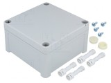 Carcasă universală TEMPO ABS gri IP65 110x110x65mm