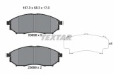 Set placute frana TEXTAR 2369803