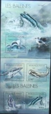 REP.BURUNDI - BALENE-1 M/SH.+ 1 S/SH.-MNH** - RBU 50