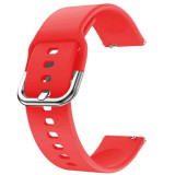 Curea din silicon compatibila cu Huawei Watch GT 2 Pro, Telescoape QR, 22mm, Candy Red, Very Dream