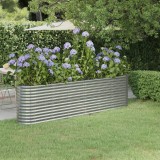 vidaXL Strat &icirc;nălțat grădină 260x40x68 cm oțel vopsit electrostatic