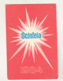 Bnk cld Calendar de buzunar 1984 Scanteia