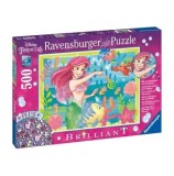 Cumpara ieftin Puzzle Ravensburger - Ariel, 500 piese + stickere
