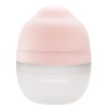 Biberon Anticolici Mombella Breast-Like, 120ml, Tetina S flux lent, 100% Silicon, Old Roze