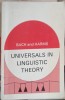 UNIVERSALS IN LINGUISTIC THEORY-EMMON BACH, ROBERT T. HARMS-252714