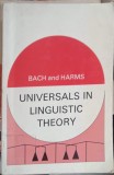 UNIVERSALS IN LINGUISTIC THEORY-EMMON BACH, ROBERT T. HARMS-252714