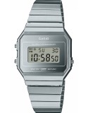 Cumpara ieftin Ceas Casio Vintage Iconic A700WEV-7AEF Unisex, Digital, Inox, 35mm, Argintiu